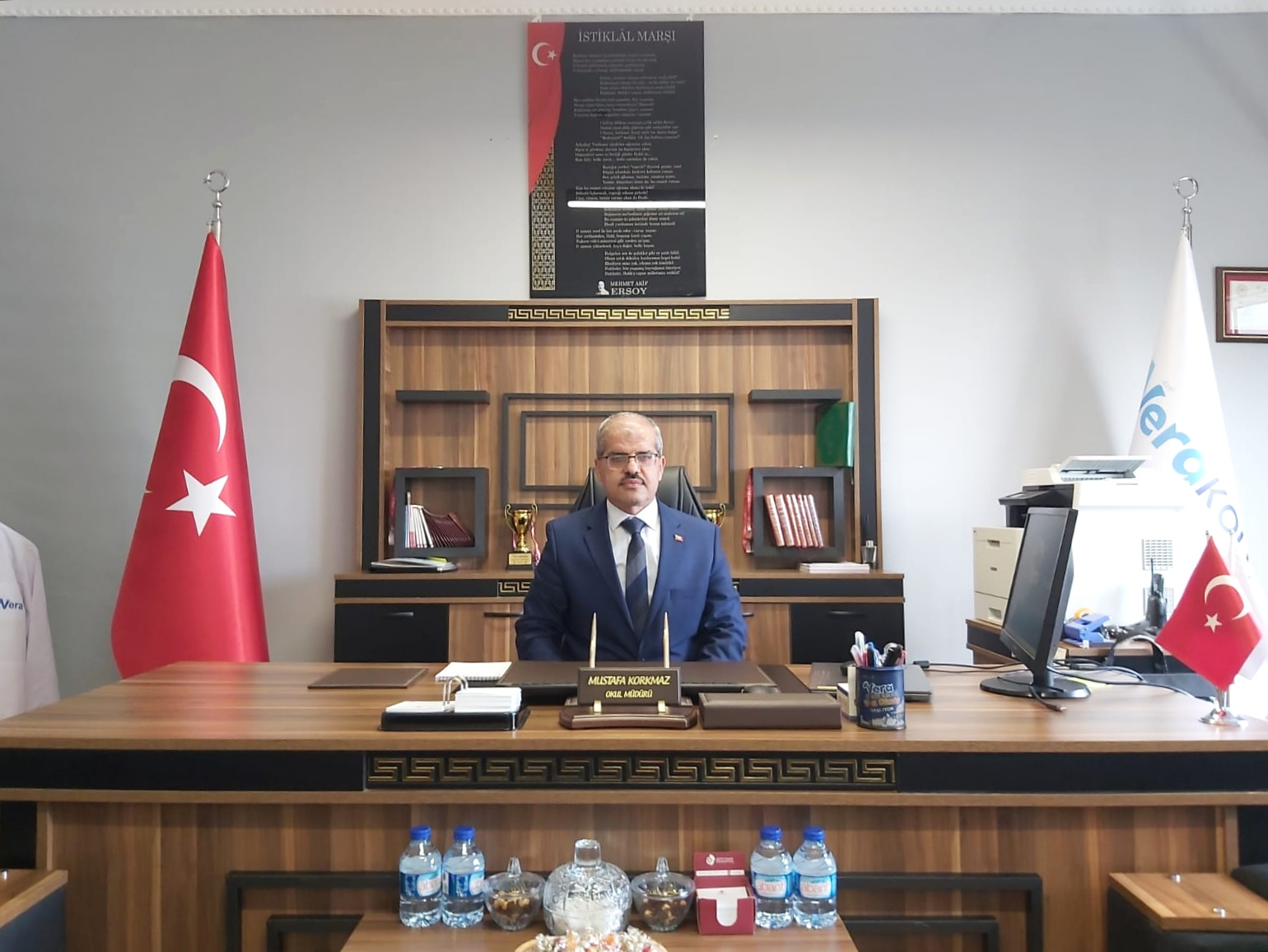 Mustafa Korkmaz — Okul Müdürü
