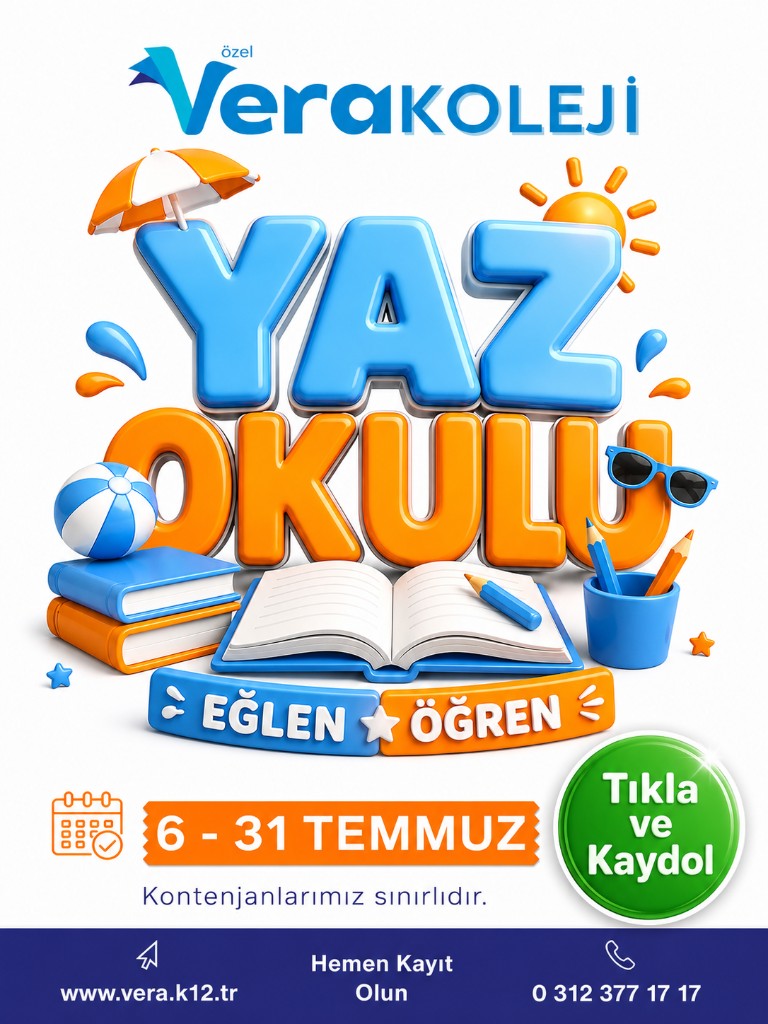 Vera Koleji Yaz Okulu - Hemen Kayıt Olun